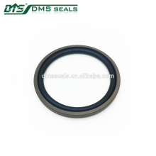 40% bronze filled double acting seal and NBR / FKM O ring hydraulic seal DPT